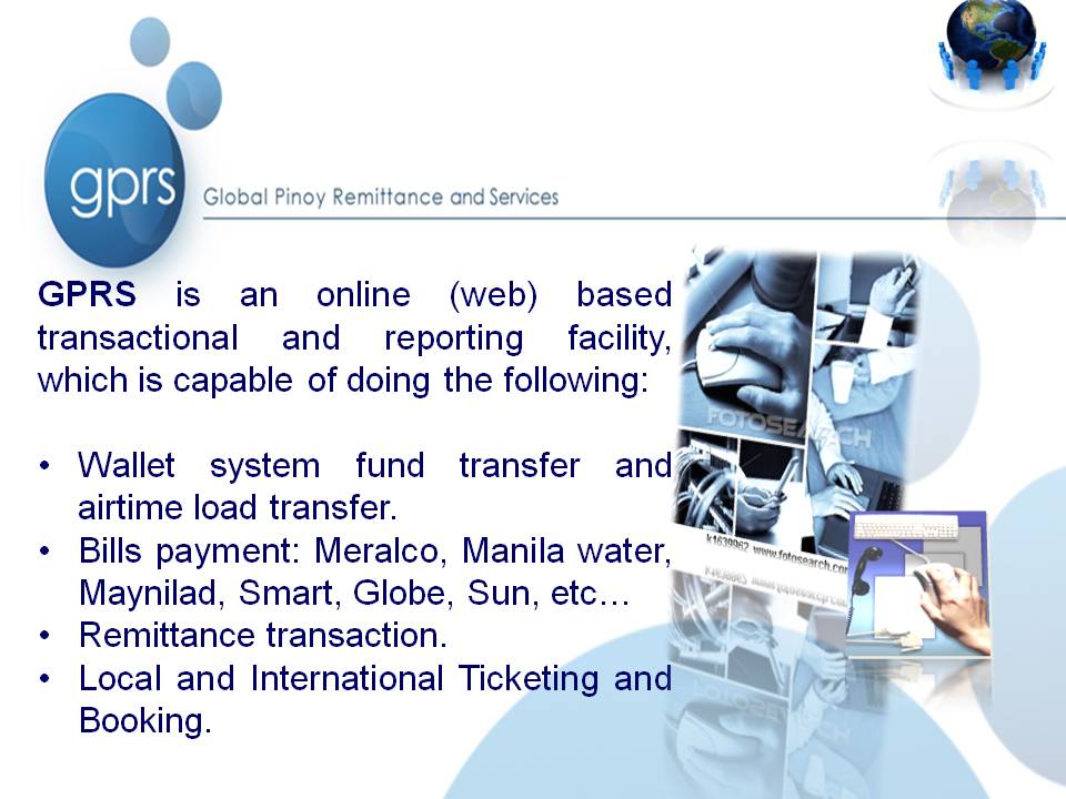 Gprs global pinoy remittance negosyo franchise business savemore Philippines Quezon City qc